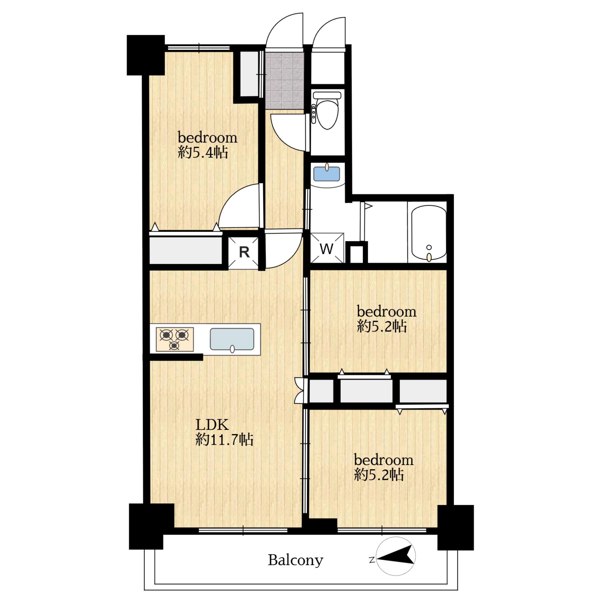 NICE URBAN 北綾瀬第二 7階部分